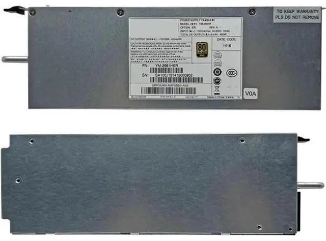 Main image of 1Pc YM-2681H 680W Hot-Swappable Redundant Server Power Supply, 100-240V 50/60Hz