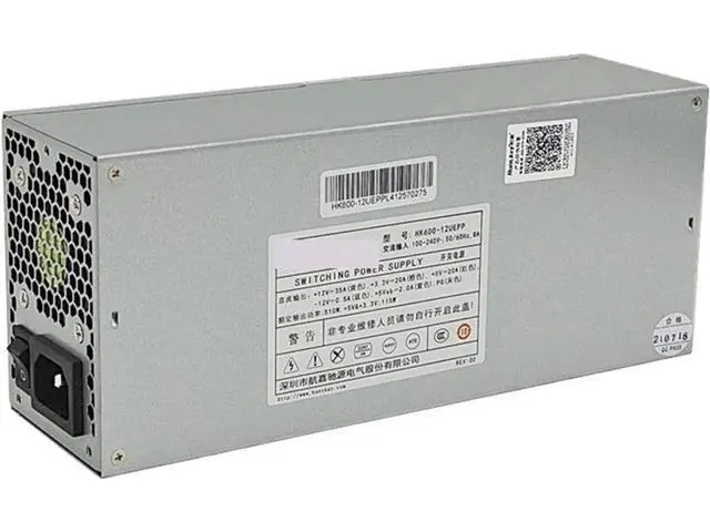 Alt view image 3 of 3 - 600W High Efficiency Industrial Power Supply | HK600 2U Server PSU