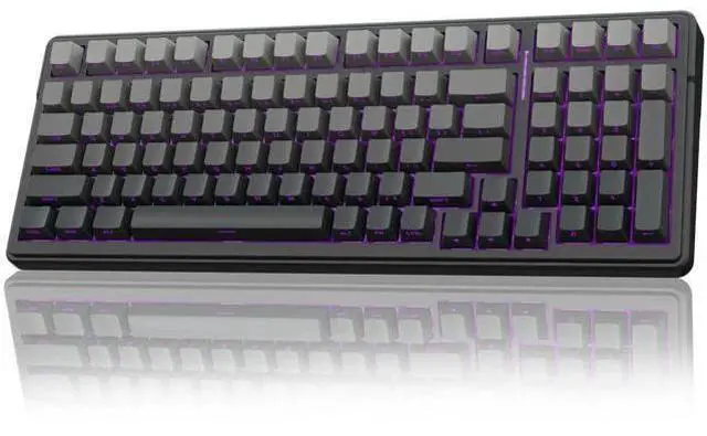 Main image of F99 Pro Wireless Mechanical Keyboard, Tri-Mode 2.4G BT5.0 USB-C Gasket Structure Hot Swappable Gaming Keyboard, Side Printed PBT Keycaps RGB Backlit Creamy Sound Keyboard
