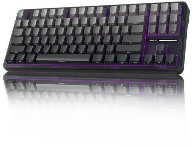 Main image of F87 Pro 75% TKL Wireless Mechanical Keyboard, Tri-Mode BT5.0 2.4G USB-C Hot Swappable Gaming Keyboard, Pre-lubed Switch Side Printed PBT Keycaps RGB Backlit Custom Keyboard