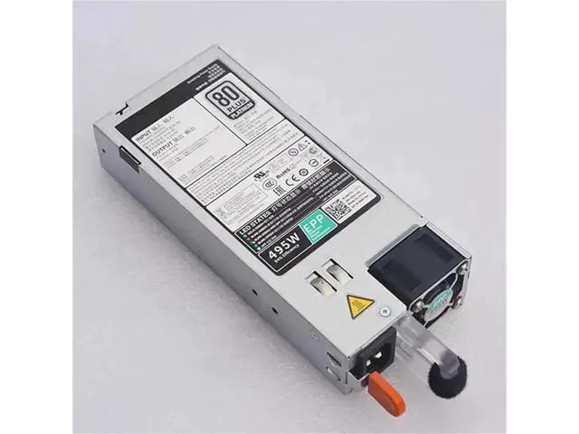 Alt view image 2 of 6 - 495W Server Power Supply for Dell R530 R630 R730 R730XD T430 T630, Replacement for D495E-S0 D495E-S1 F495E-S0 02FR04 0N24MJ 09338D