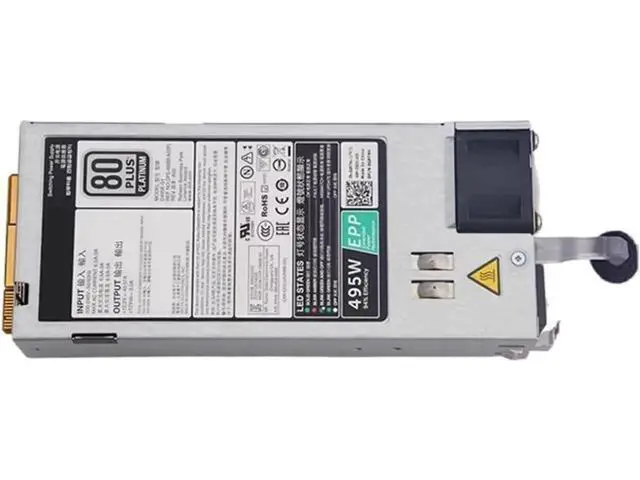 Alt view image 4 of 6 - 495W Server Power Supply for Dell R530 R630 R730 R730XD T430 T630, Replacement for D495E-S0 D495E-S1 F495E-S0 02FR04 0N24MJ 09338D