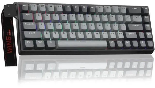 Main image of WIN68 HE PRO 60% Wired Hall Effect Gaming Keyboard, Magnetic Switch Keyboard with Adjustable Actuation, Fast Trigger, 8KHz Polling Rate, RGB Backlit Compact Keyboard
