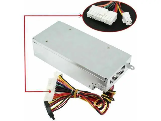 Alt view image 5 of 6 - 220W SFF Power Supply for Dell Inspiron 3647 660S Vostro 270S D06S, Replacement for L220AS-00 H220AS-00