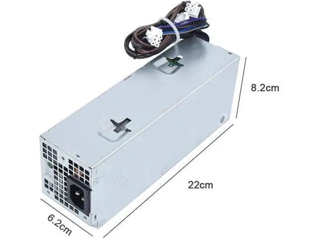 Alt view image 4 of 4 - 260W Power Supply for Dell Optiplex 3050 3667 3668 5050 7050 3080 5080 7080 5090, Replacement for H260EBM-01 L260EBM-01 AC260EBM-01 HU260EBM-00 1Pack