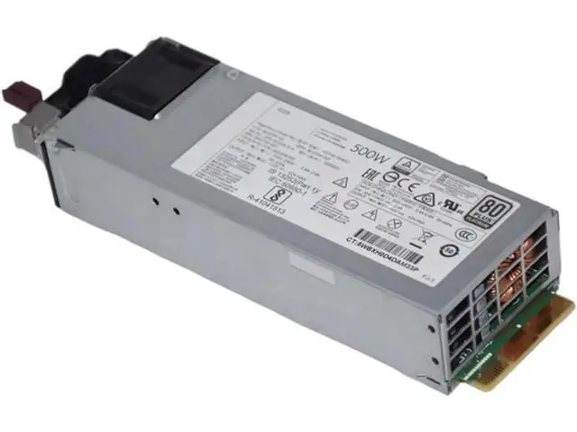 Alt view image 3 of 6 - 500W Server Power Supply for HP DL380 G10 Gen10 HSTNS-PL40-1 865398-001 866729-001 865399-201 865408-B21 PS-2501-3CH 1Pcs