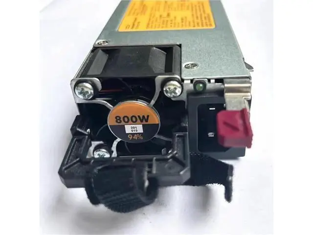 Alt view image 2 of 6 - 800W Platinum Hot-Swap Power Supply for HPE ProLiant DL360 DL380 DL388 G9 Gen9, Replacement for HSTNS-PL41 754381-001 723599-001 720479-B21 723660-201
