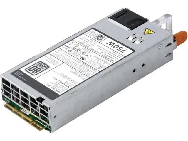 Alt view image 3 of 3 - 750W Hot-Swap Power Supply for Dell PowerEdge R520 R620 R720 T420 T620, Replacement for 05NF18 06W2PW 079RDR 09PXCV 0YNCW3 E750E-S0 F750E-S0 D750E-S3