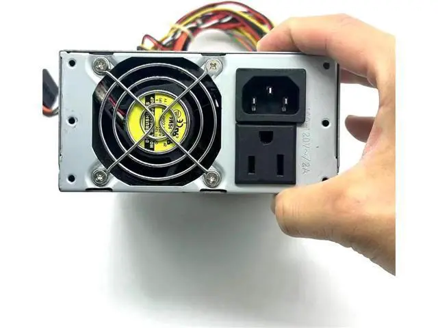 Alt view image 3 of 5 - 350W SFX Power Supply, Replacement for SS-350SFE, 20+4 Pin SATA Floppy 4 Pin Molex Compact PSU