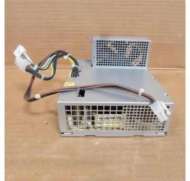 Alt view image 3 of 4 - 240W SFF Power Supply, 4-Pin / 6-Pin / Flat 4-Pin Connectors, Compatible with HP Pro 4300 6000 6005 6200 6300 Elite 8000 Small Form Factor Desktop