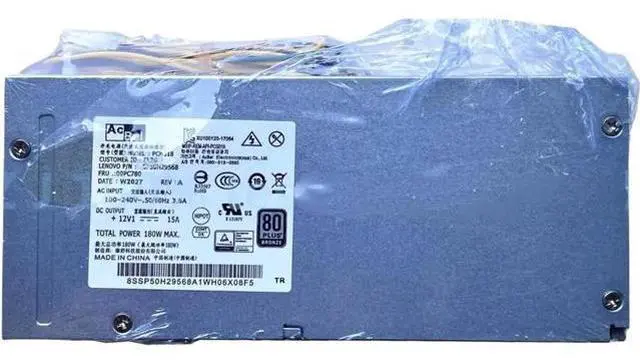 Main image of 180W Power Supply for 510S-07ICB | 00PC780 00PC772 00PC767 PCH018 SP50H29568 5P51D77025 6+4Pin