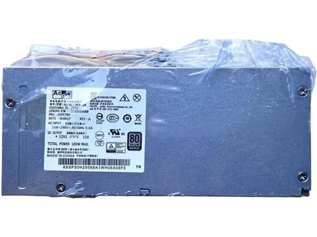Alt view image 2 of 6 - 180W Power Supply for 510S-07ICB | 00PC780 00PC772 00PC767 PCH018 SP50H29568 5P51D77025 6+4Pin