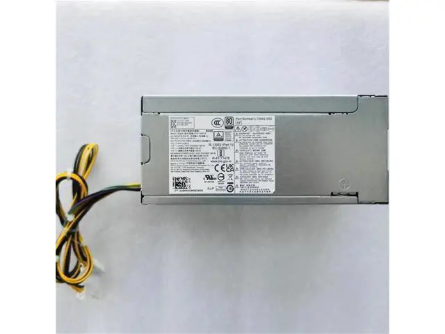 Alt view image 2 of 3 - 180W Desktop Power Supply for HP 280 Pro G3 MT | Replacement L70042-002 L70042-004 D19-180P1A PCK017 80 Plus Gold PSU