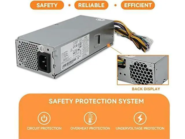 Alt view image 3 of 6 - 180W Power Supply D18-180P1A PCH019 L08404-002 for HP 280 600 800 G3