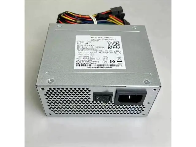Alt view image 4 of 4 - 200W Switching Power Supply, Replacement for SFXA5201A, Compatible with 8632N 8832N 8664N NVR Hard Disk Video Recorder, 1Pack