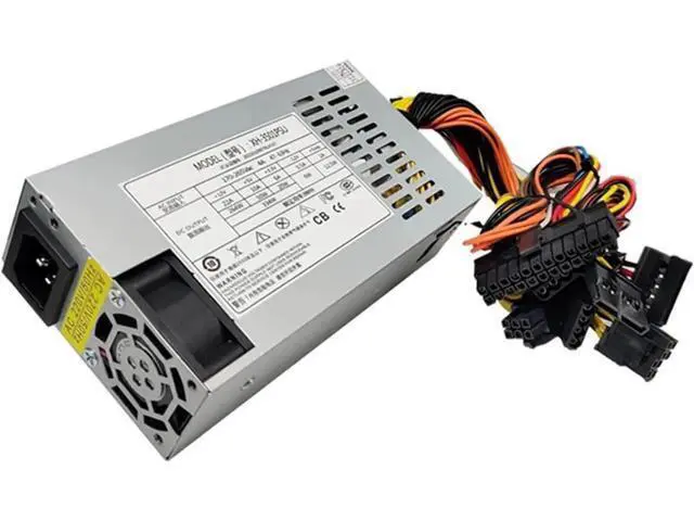 Alt view image 3 of 3 - 350W 1U Small Form Factor Power Supply XH-3501PSU 20+4 Pin Mini Silent PSU