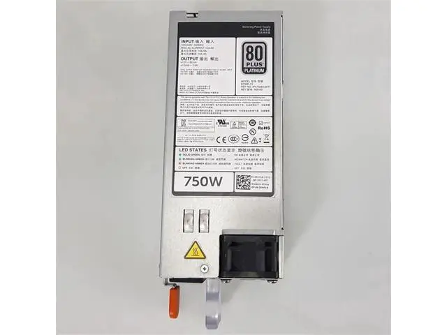 Alt view image 2 of 6 - 750W Hot-Swap Power Supply for Dell PowerEdge R520 R620 R720 T420 T620, Replacement for F750E-S0 E750E-S0 D750E-S3 05NF18 06W2PW 079RDR 09PXCV 0YNCW3 1Pack