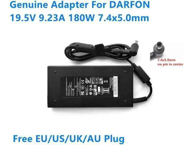 Alt view image 3 of 4 - 180W Laptop AC Charger, 19.5V 9.23A BAA81950 ADP-180MB K Power Supply Adapter Compatible with DARFON, MSI GE75 GE63 GL73 GP63 GF65 8RE