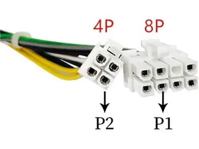 Alt view image 5 of 5 - 240W Power Supply for Dell Optiplex 5050 7050 3250 3660 3667 MT (8Pin + 4Pin), Replacement for L240ES-00 L240AM-01 AC240AM-00 L240AS-01 H240AS-02 H240ES-02 1Pack