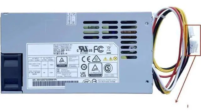Main image of 190W Power Supply, Replacement for DPS-200PB-185 B / DPS-200PB-185B, Compatible with GOQD1325000802, Input 100-240V 3.5A 47-63Hz, Output 52V 2.5A 1Pack