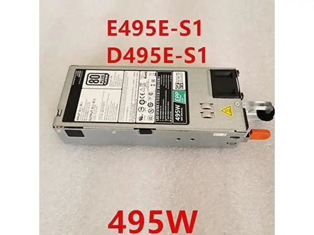 Alt view image 4 of 5 - 495W 80 Plus Platinum EPP Hot-Plug Power Supply for Dell PowerEdge R730 R630 730XD R530 T630, Replacement for GRTNK 9338D 2FR04 D495E-S1 E495E-S1 1Pack