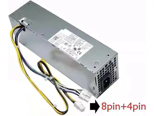 Alt view image 5 of 6 - 255W SFF Power Supply for Dell OptiPlex 3020 7020 9020 T1700, Replacement for AC255ES-01 L255ES-00 L255ES-01 F255ES-00 D255AS-00 H255ES-00 H255ES-01 8+4 Pin 1Pack