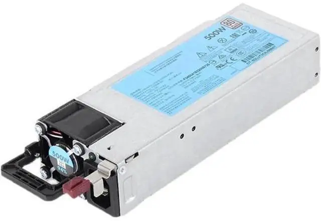 Main image of 500W Hot-Plug Power Supply for HP ProLiant DL360 DL380 DL388 DL560 ML350 Gen9, Replacement for HSTNS-PC40 723594-001 723595-501 723595-201 754377-001 1Pack