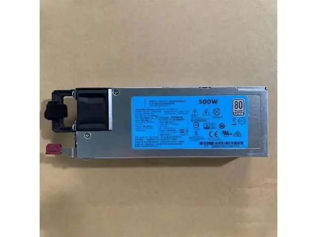 Alt view image 2 of 6 - 500W Hot-Plug Power Supply for HP ProLiant DL360 DL380 DL388 DL560 ML350 Gen9, Replacement for HSTNS-PC40 723594-001 723595-501 723595-201 754377-001 1Pack