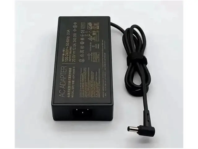 Alt view image 5 of 7 - 240W 20V 12A AC Adapter, 6.0×3.7mm Replacement Charger Compatible with ASUS ADP-240EB B AD065G2Uz, ROG 15 GX550LXS RTX2080 Gaming Laptop Power Supply
