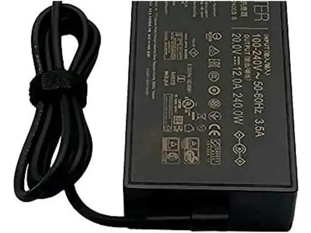 Alt view image 6 of 7 - 240W 20V 12A AC Adapter, 6.0×3.7mm Replacement Charger Compatible with ASUS ADP-240EB B AD065G2Uz, ROG 15 GX550LXS RTX2080 Gaming Laptop Power Supply