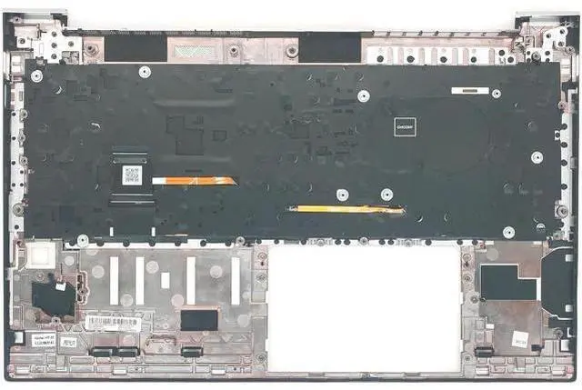 Alt view image 2 of 7 - Replacement Upper Case Palmrest for H-P Elitebook 850 855 G7 850 G8 15.6'' Series Laptop US Layout Backlit Keyboard Assembly Top Cover M35816-001 Silver