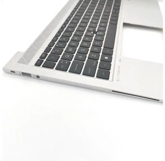 Alt view image 4 of 7 - Replacement Upper Case Palmrest for H-P Elitebook 850 855 G7 850 G8 15.6'' Series Laptop US Layout Backlit Keyboard Assembly Top Cover M35816-001 Silver