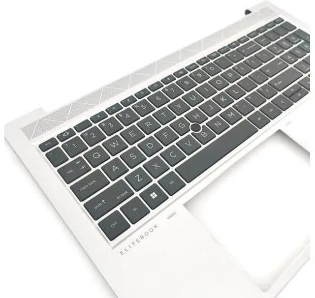 Alt view image 3 of 7 - Replacement Upper Case Palmrest for H-P Elitebook 850 855 G7 850 G8 15.6'' Series Laptop US Layout Backlit Keyboard Assembly Top Cover M35816-001 Silver