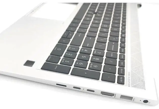 Alt view image 5 of 7 - Replacement Upper Case Palmrest for H-P Elitebook 850 855 G7 850 G8 15.6'' Series Laptop US Layout Backlit Keyboard Assembly Top Cover M35816-001 Silver