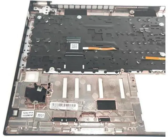 Alt view image 6 of 7 - Replacement Upper Case Palmrest for H-P Elitebook 850 855 G7 850 G8 15.6'' Series Laptop US Layout Backlit Keyboard Assembly Top Cover M35816-001 Silver