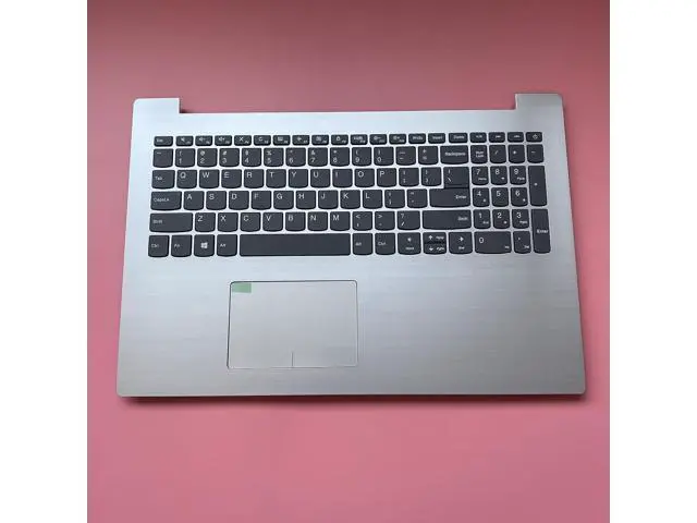 Alt view image 3 of 7 - Replacement for Lenovo IdeaPad 320-15 320-15IKB 330-15AST 80xs0024us Laptop Upper Case Palmrest Keyboard Touchpad Assembly Part 5CB0N86311 SN20M63090 Top Cover Sliver - OEM