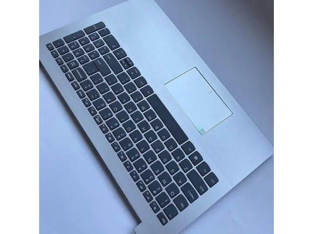 Alt view image 7 of 7 - Replacement for Lenovo IdeaPad 320-15 320-15IKB 330-15AST 80xs0024us Laptop Upper Case Palmrest Keyboard Touchpad Assembly Part 5CB0N86311 SN20M63090 Top Cover Sliver - OEM