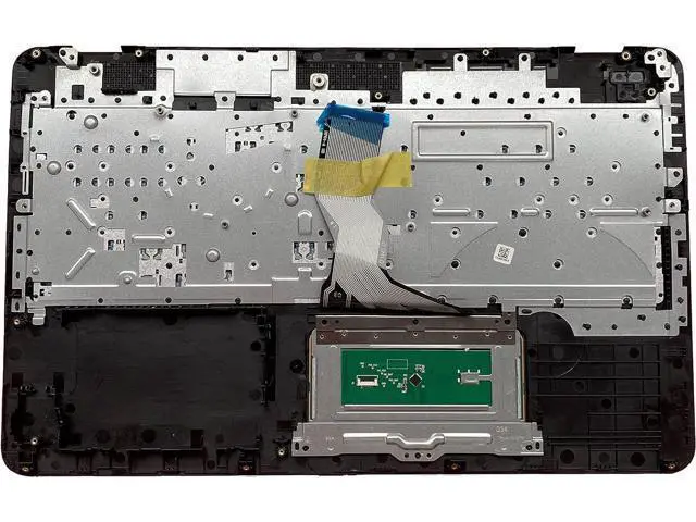 Alt view image 2 of 7 - Original Replacement for HP Pavilion 15-AW 15-AY 15-AU 15T-AU 15.6 in Laptop Upper Case Palmrest Backlit Keyboard Touchpad Assembly Part 856035-001 856026-001, Black