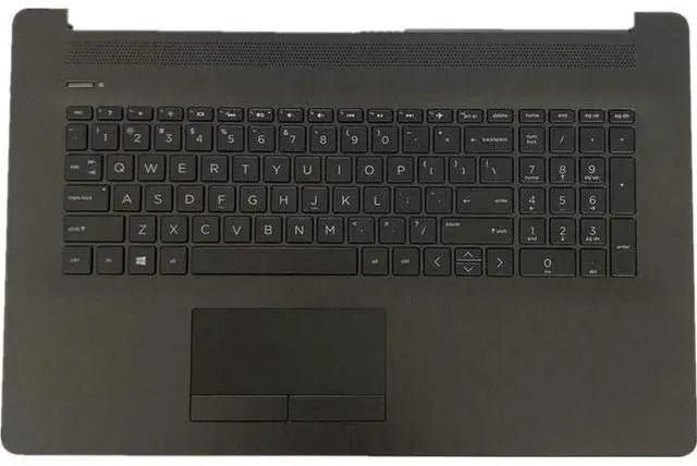 Main image of Replacement for HP Pavilion17BY 17-by 17CA 17-CA Laptop Upper Case Palmrest Backlit Keyboard Touchpad Assembly Part L22749-001
