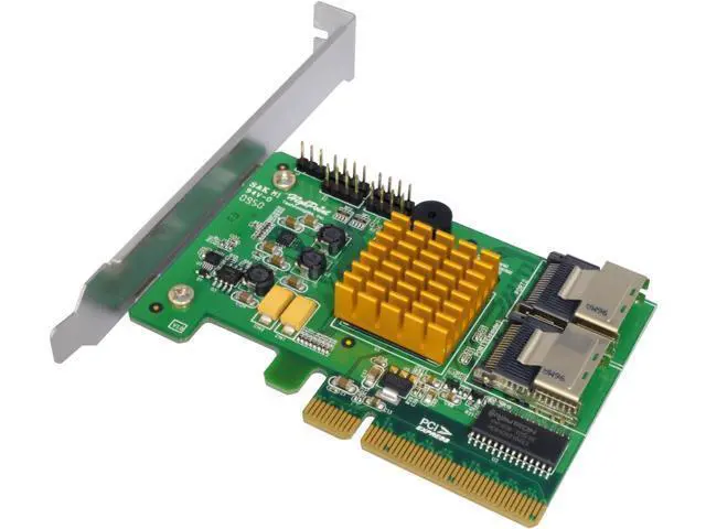 Alt view image 2 of 5 - HighPoint RocketRAID 2720SGL 8-Port SAS 6Gb/s PCIe 2.0 x8 RAID HBA