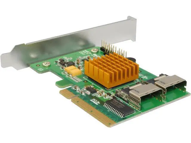 Alt view image 3 of 5 - HighPoint RocketRAID 2720SGL 8-Port SAS 6Gb/s PCIe 2.0 x8 RAID HBA