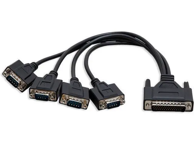 Alt view image 2 of 7 - IO Crest 4 Port RS-232 Serial PCIe 2.0 X1 Controller Card Components SI-PEX15042