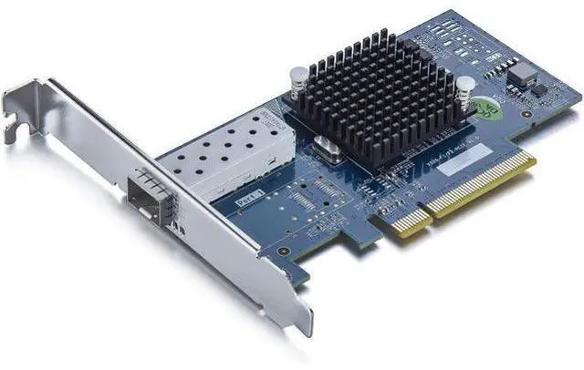 Main image of 10Gb PCI-E NIC Network Card, Single SFP+ Port, with Intel 82599EN Controller, PCI Express Ethernet LAN Adapter Support Windows Server/Linux/VMware, Compare to Intel X520-DA1(Intel E10G42BTDA)