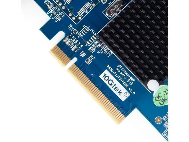 Alt view image 4 of 6 - 10Gb PCI-E NIC Network Card, Single SFP+ Port, with Intel 82599EN Controller, PCI Express Ethernet LAN Adapter Support Windows Server/Linux/VMware, Compare to Intel X520-DA1(Intel E10G42BTDA)