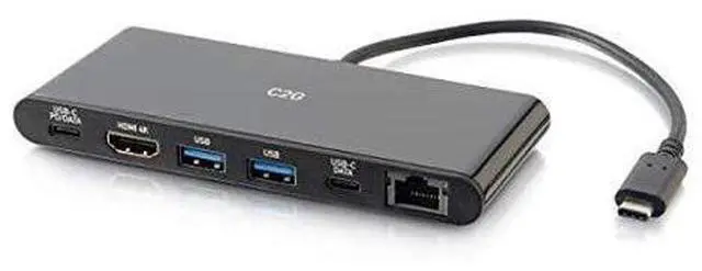 Main image of Cables To Go 28845 USB C 3.1 4k HDMI,C,A,Ethernet Dock