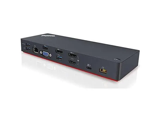 Alt view image 3 of 3 - 40AC0135US Lenovo ThinkPad Thunderbolt 3 Dock 40AC0135US B&H Photo Video