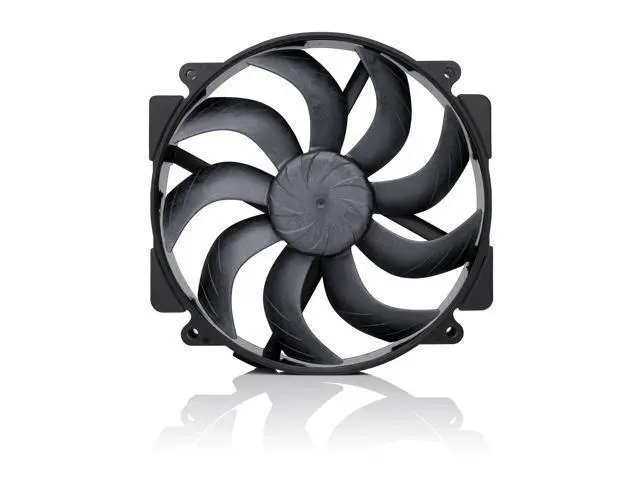 Alt view image 2 of 7 - NF-A14x25r G2 PWM chromax.Black, Premium-Quality Quiet Round-Frame 140mm PC Fan (Black)