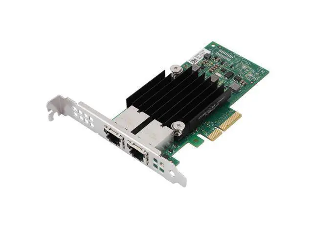 Alt view image 2 of 6 - 2-Port Gigabit LAN Card NIC Network Card for intel X550-T2 PCI-E X4 10Gbps High quality