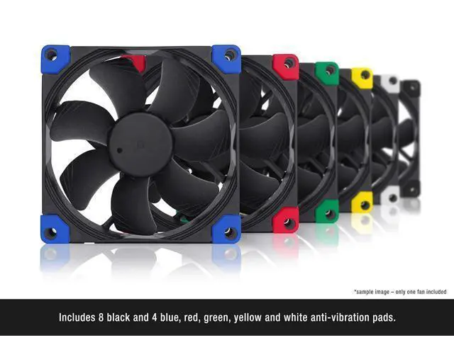 Alt view image 4 of 7 - NF-A9 PWM chromax.Black.swap, Premium Quiet Fan, 4-Pin (92mm, Black) (Pack of 2)