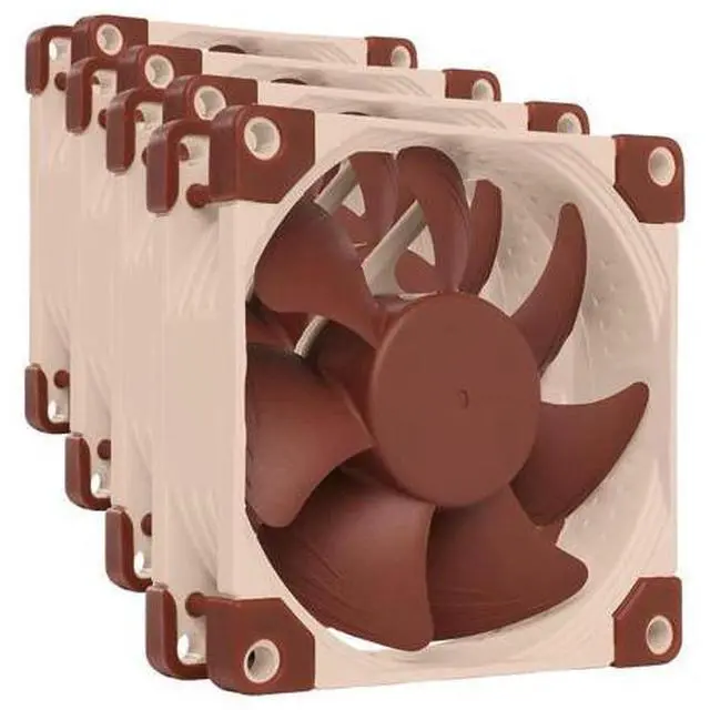 Main image of NF-A8 PWM, Premium Quiet Fan, 4-Pin (80mm, Brown) (Pack of 4)